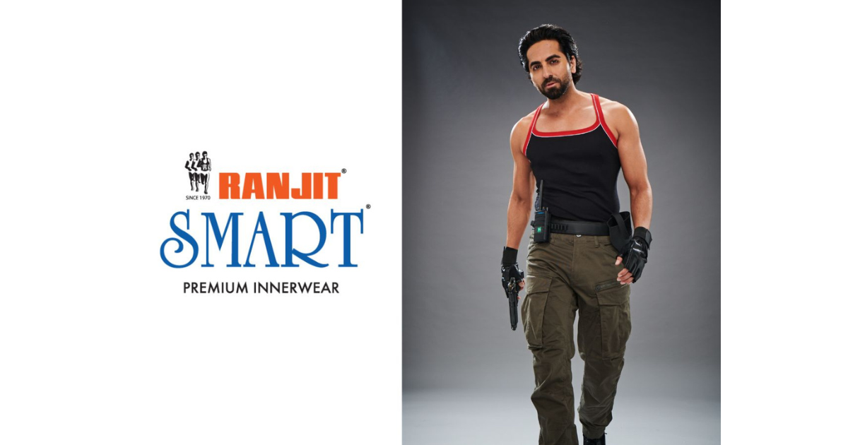 “Experience ‘Hero Wali Feeling’”, says Bollywood star Ayushmann Khurrana in the new campaign for the premium innerwear brand- Ranjit Smart